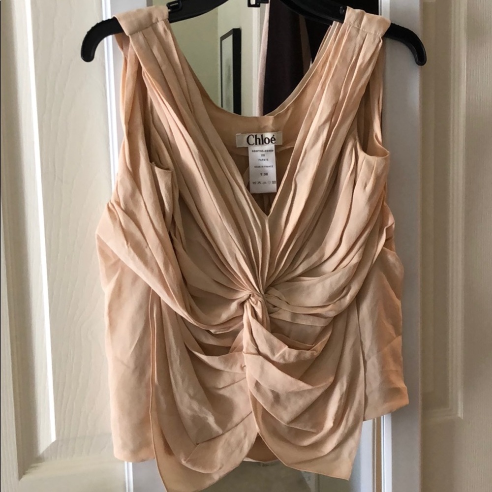 Chloe beautiful sleeveless top